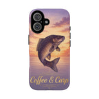 Phone Case — Coffee & Carp Sunrise Fishing Design