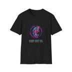 Splash Art Rainbow Carp T-Shirt — 'Carp Cult Co.' Fishing Graphic Tee