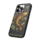 Phone Case — Carp Fish 'She Who Waits Catches' Protective Hard Cover