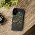 Phone Case — 'Tight Lines' Fishing Carp Design