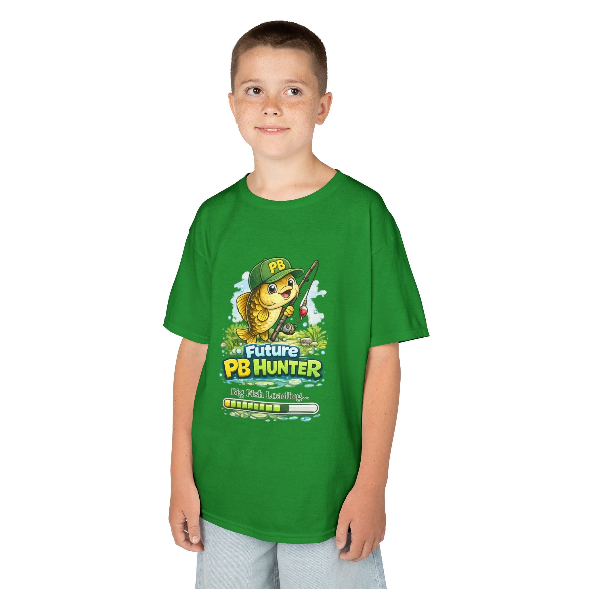 Kids T-Shirt — “Future PB Hunter” Fishing Shirt for Boys & Girls