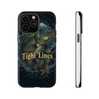 Phone Case — 'Tight Lines' Fishing Carp Design
