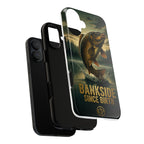 Phone Case - "Bankside Since Birth" Fishing Design (Carp Jumping, Angler Gift)