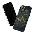 Phone Case — 'Tight Lines' Fishing Carp Design
