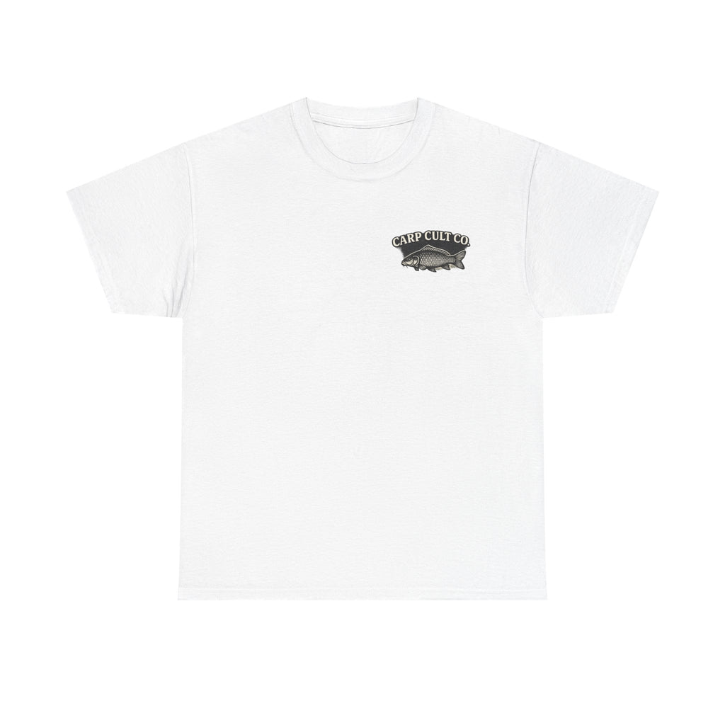 Carp Cult Co. Culture Graphic Tee — Chest Logo T-Shirt