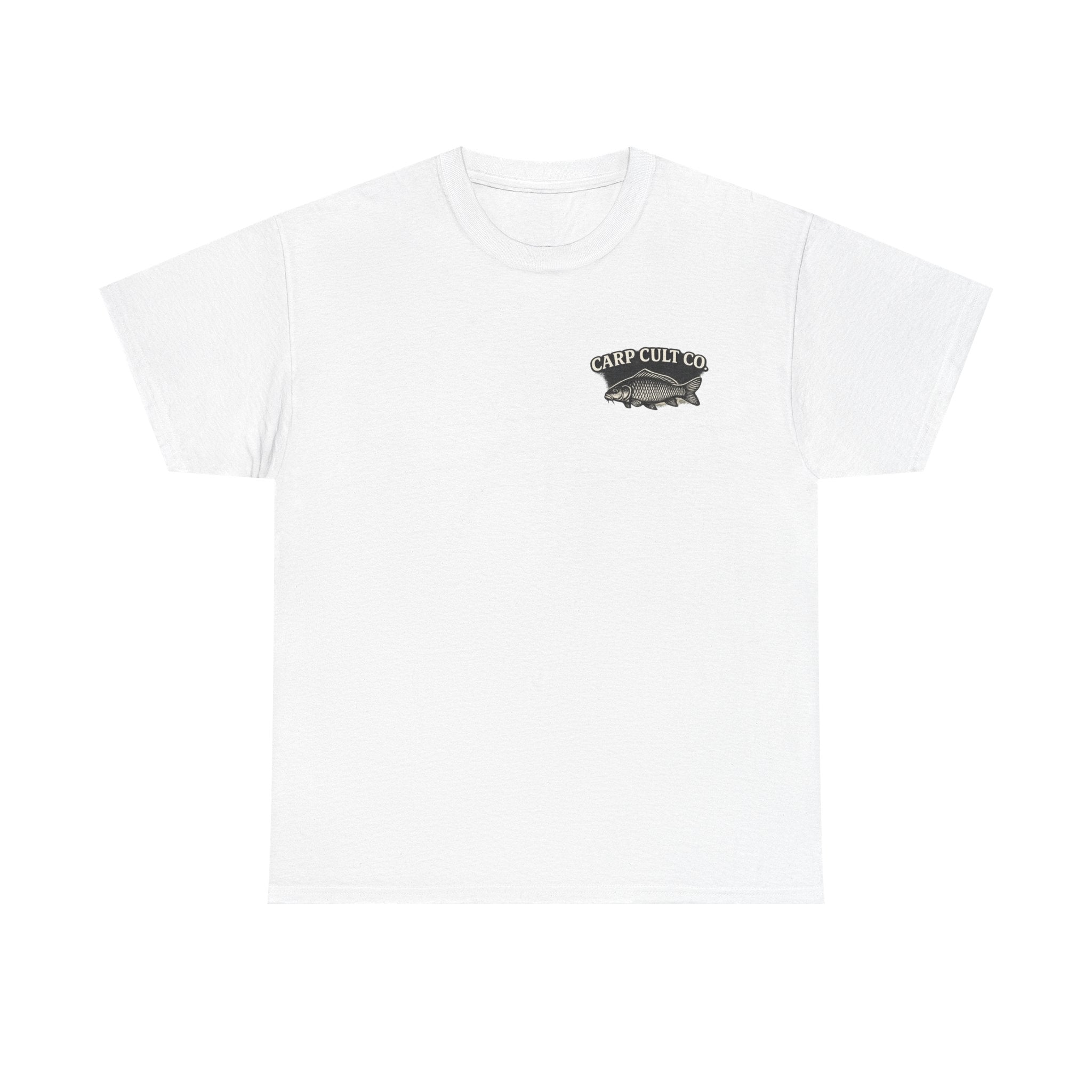 Carp Cult Co. Culture Graphic Tee — Chest Logo T-Shirt