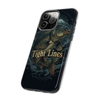 Phone Case — 'Tight Lines' Fishing Carp Design