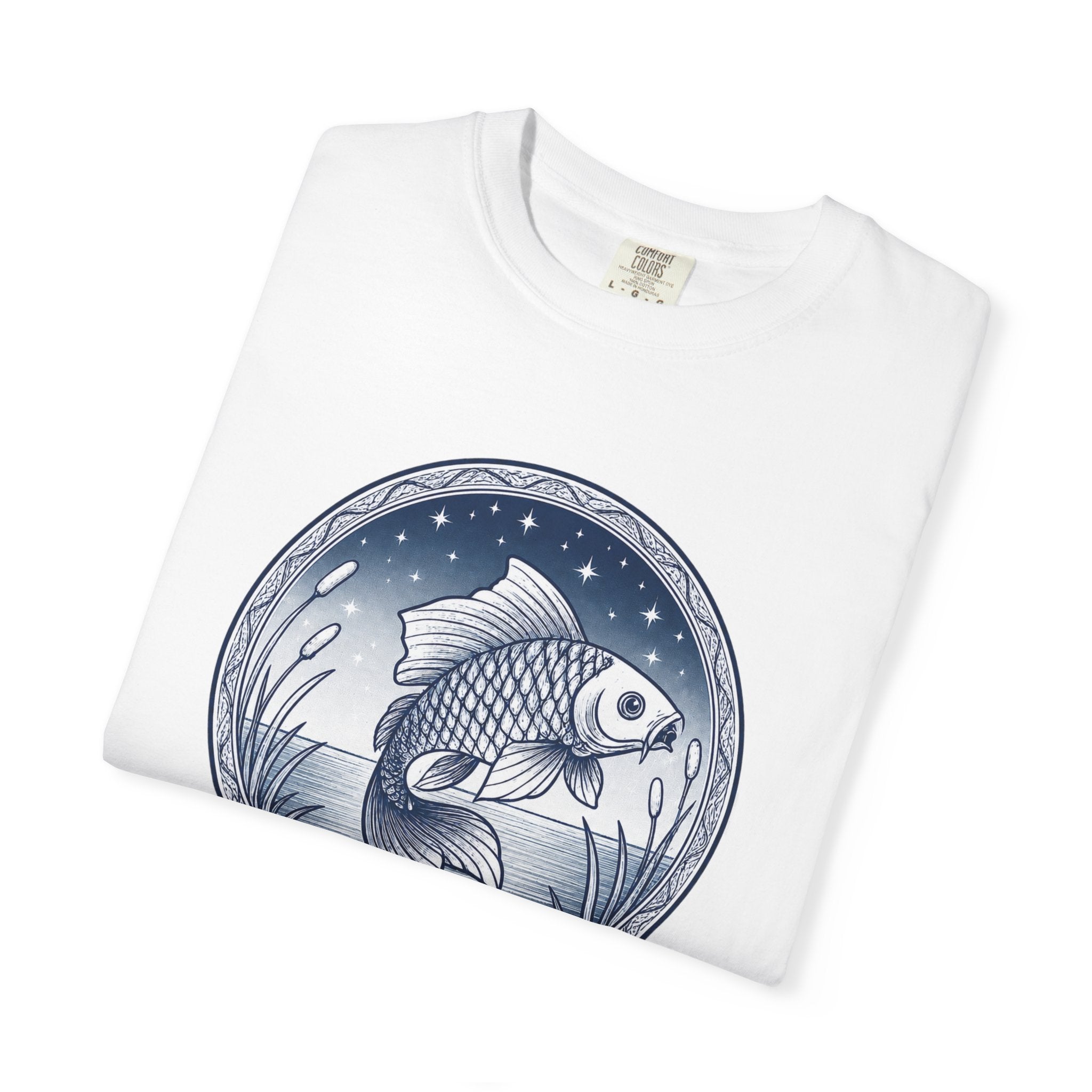 She who waits catches t shirt / carp cult co.