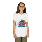 Kids Tee — Colorful 'Carp Cult Co.' Splash Art Carp Graphic Kids T-Shirt