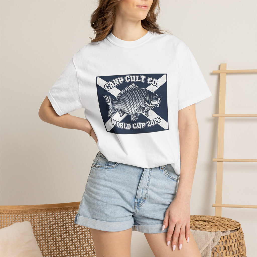 Carp Cult Co. World Cup 2026 T-Shirt — Fishing Graphic Tee