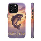 Phone Case — Coffee & Carp Sunrise Fishing Design
