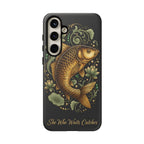 Phone Case — Carp Fish 'She Who Waits Catches' Protective Hard Cover