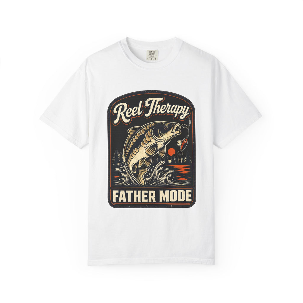 REEL THERAPY Fathers day t-shirt