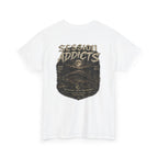 T-Shirt — "Session Addicts" Vintage Fishing Graphic Tee