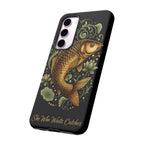 Phone Case — Carp Fish 'She Who Waits Catches' Protective Hard Cover