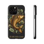 Phone Case — Carp Fish 'She Who Waits Catches' Protective Hard Cover