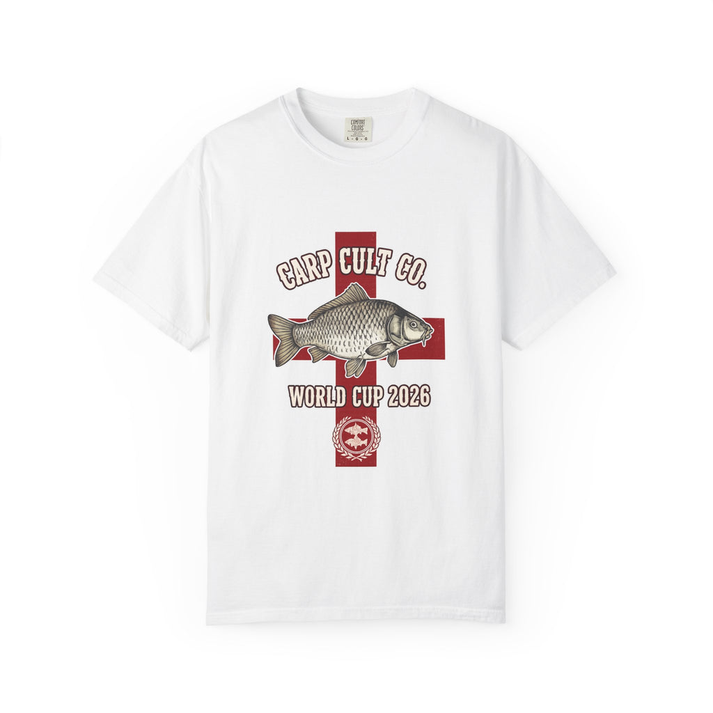 England World Cup 2026 Carp T-Shirt — Fishing Graphic Tee (Carp Cult Co.)