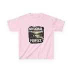 Kids T-Shirt — "No Signal. Perfect." Carp Fishing " Graphic Tee