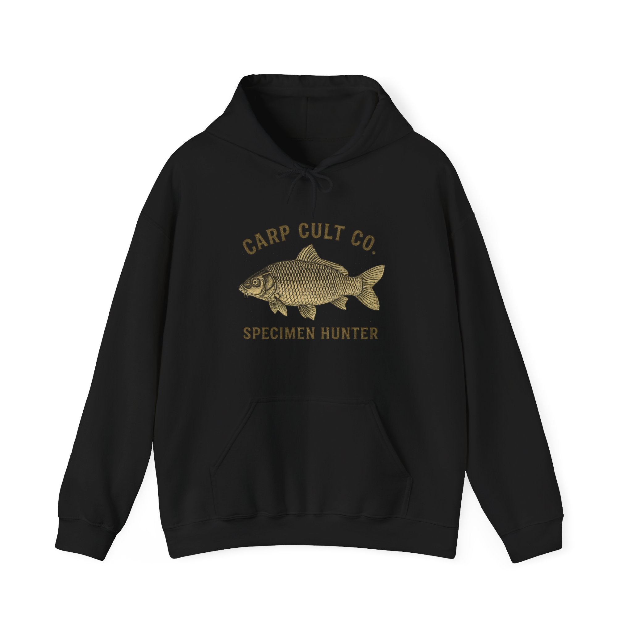 Carp Cult Co. 'Specimen Hunter' Hoodie — Fishing Graphic Sweatshirt