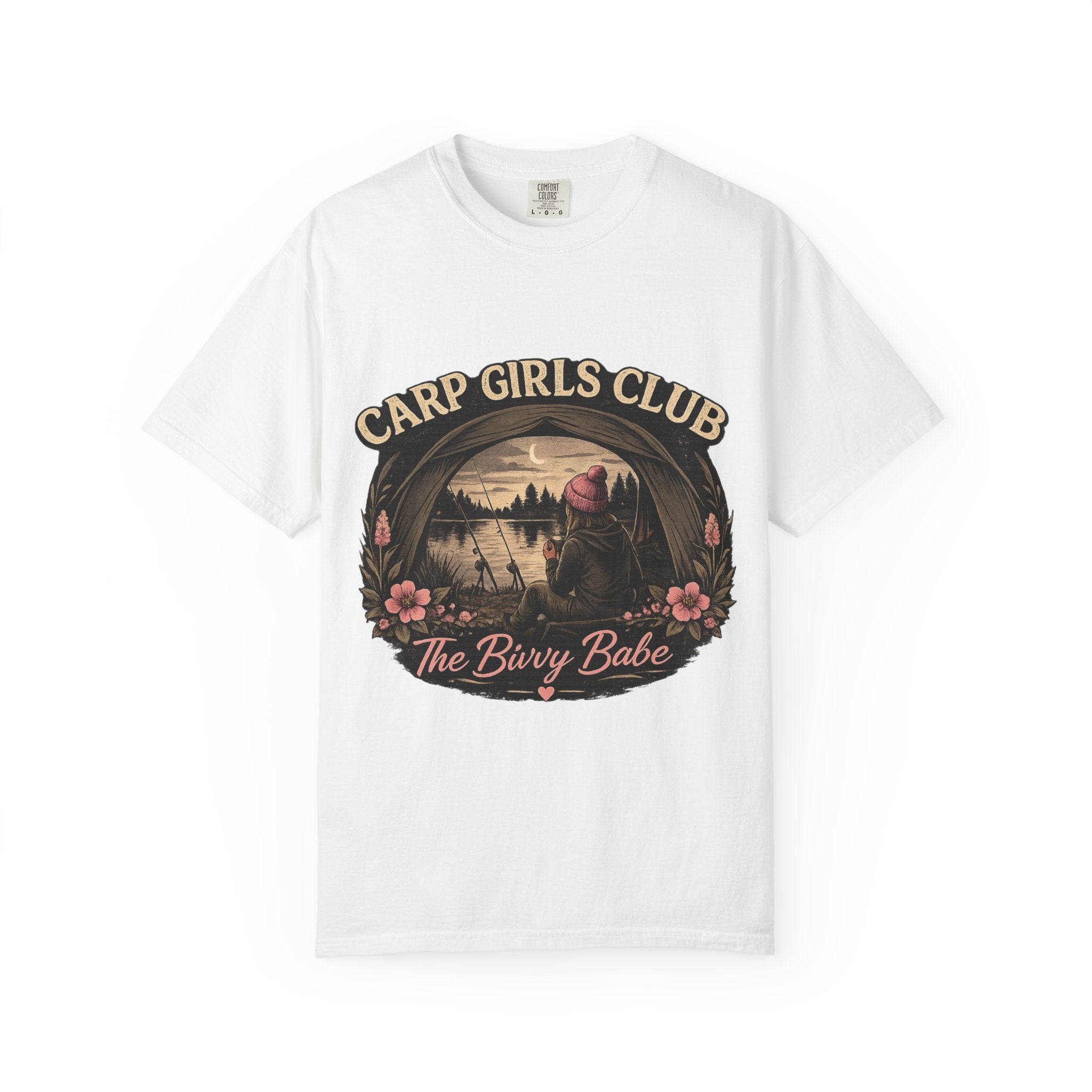 Carp Girls Club T-Shirt — The Bivy Babe Fishing Tee