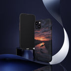 Sunset Carp  Phone Case — Tough Protective iPhone Cover with Fishing Scene