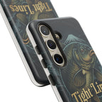 Phone Case — 'Tight Lines' Fishing Carp Design
