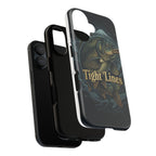Phone Case — 'Tight Lines' Fishing Carp Design