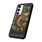 Phone Case — Carp Fish 'She Who Waits Catches' Protective Hard Cover