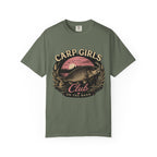 Carp Girls Club T-Shirt — Fishing Tee, 'On the Bank' Vintage-Style Top