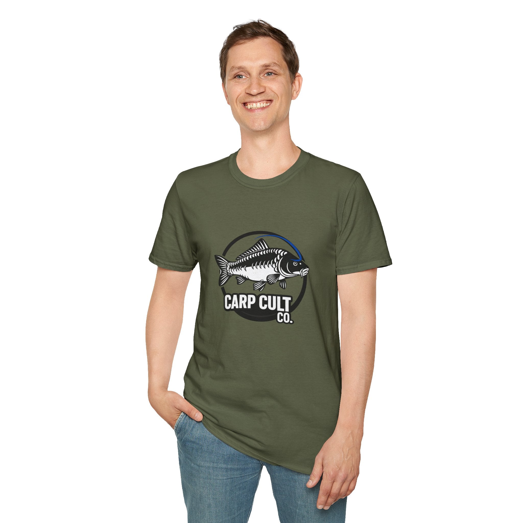 Carp Cult T-Shirt — Fishing Logo Tee for Anglers