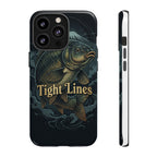 Phone Case — 'Tight Lines' Fishing Carp Design