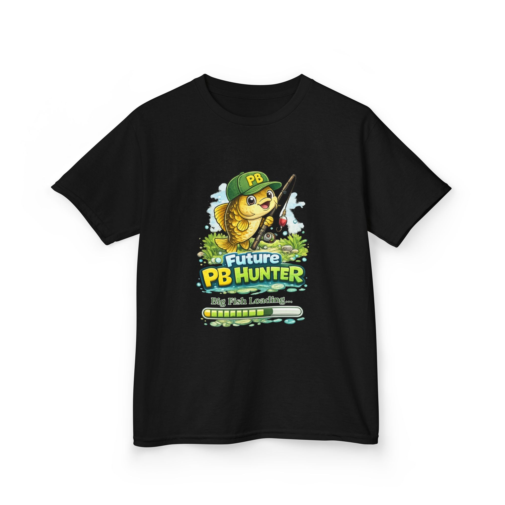 Kids T-Shirt — “Future PB Hunter” Fishing Shirt for Boys & Girls