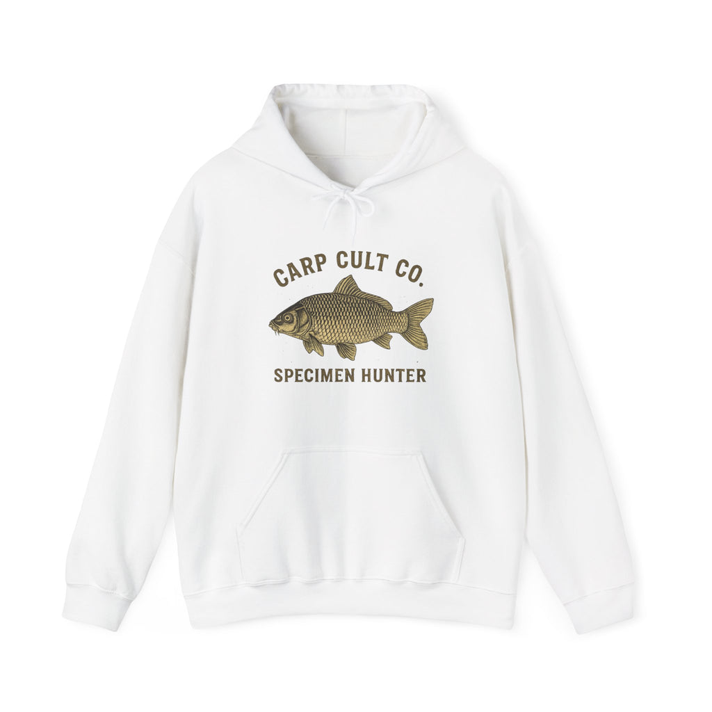 Carp Cult Co. 'Specimen Hunter' Hoodie — Fishing Graphic Sweatshirt