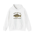 Carp Cult Co. 'Specimen Hunter' Hoodie — Fishing Graphic Sweatshirt