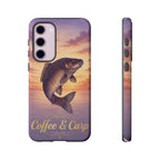 Phone Case — Coffee & Carp Sunrise Fishing Design