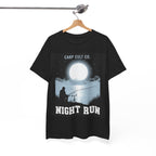 Night Run Carp Fishing Tee — "Carp Cult Co. Night Run" Graphic T-Shirt