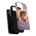 Phone Case — Coffee & Carp Sunrise Fishing Design