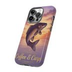 Phone Case — Coffee & Carp Sunrise Fishing Design