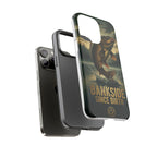Phone Case - "Bankside Since Birth" Fishing Design (Carp Jumping, Angler Gift)