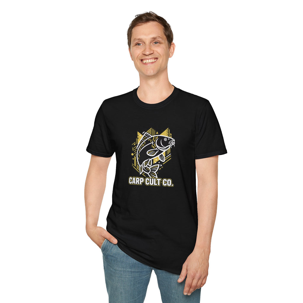 Carp Cult Co. Graphic T-Shirt — Retro Carp Fishing Tee
