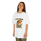 Kids Fishing Tee — "Little Angler" Carp Cult Co. Graphic