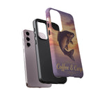 Phone Case — Coffee & Carp Sunrise Fishing Design