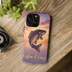 Phone Case — Coffee & Carp Sunrise Fishing Design