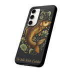 Phone Case — Carp Fish 'She Who Waits Catches' Protective Hard Cover