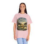 Lake Therapy T-Shirt — Scenic Nature Tee with 'Where the Mind Finds Peace'